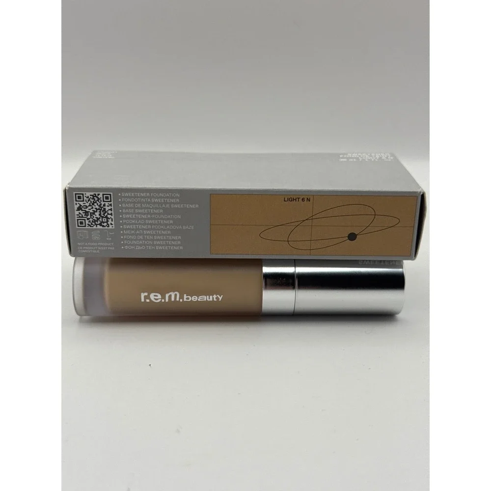 r.e.m. beauty Sweetener Foundation Light 6 N‎ 30 ml 1 fl oz New With Box